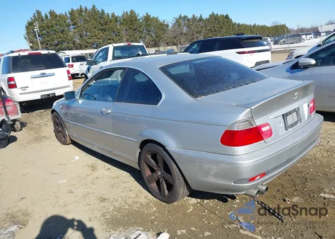 2004 BMW 325Ci from USA, damaged, VIN WBABD334X4JY96267